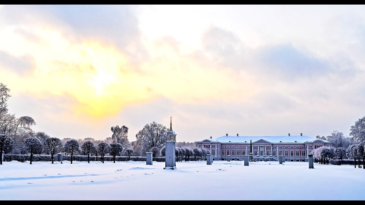 Москва.Музей-усадьба «Кусково». Парк. Часть 5. - YouTube