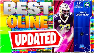 THE BEST OFFENSIVE LINEMAN IN MADDEN 22 ULTIMATE TEAM (UPDATED BEST OLINE MADDEN 22)