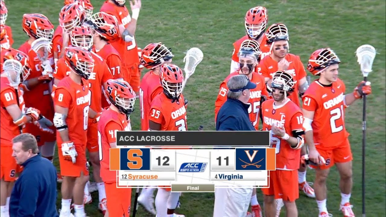 ncaa lacrosse finals Syracuse vs. Virginia Lacrosse 2018 Highlights