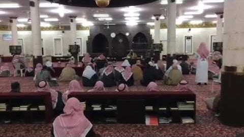 الشيخ عبدالله الرسي ماتيسر من سورة (ق) في جامع السيحاني بالدوادمي