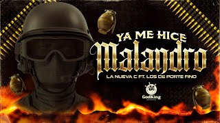 Ya Me Hice Malandro | La Nueva C Ft. Los de Porte Fino (Visualizer)