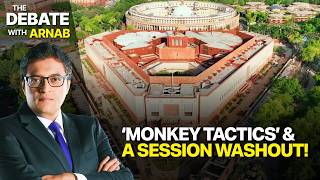 Debate With Arnab Congress Betrays Parliament Lok Sabha Productivity At 19 Rajya Sabha 39