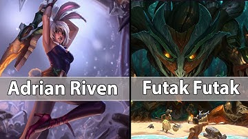 [ Adrian ] Riven vs Maokai [ Futak Futak ] Top - Adrian Riven trying to beat first ever dark souls