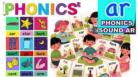 The AR Sound - Bossy R Song and Practice | ABC Phonics Song with Sounds for Children| Connect2 U3 L2