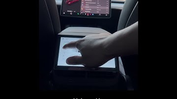 EVBASE Tesla Model 3 Y Rear Climate&Entertainment Multimedia Screen Version 2