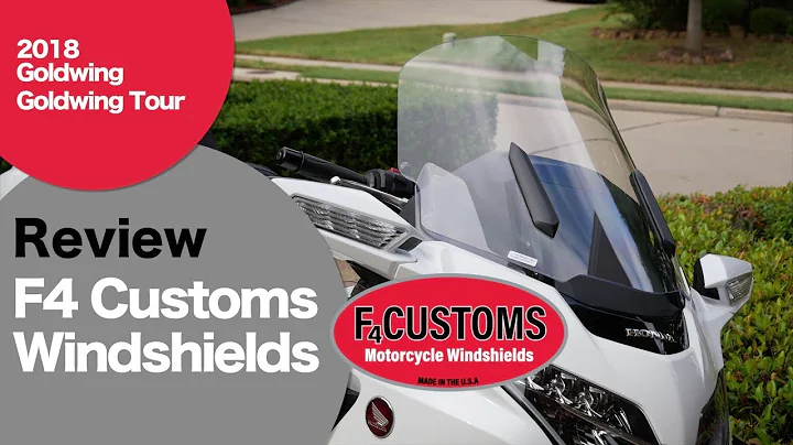 Review of F4 Customs windshield for 2018 Goldwing GL1800