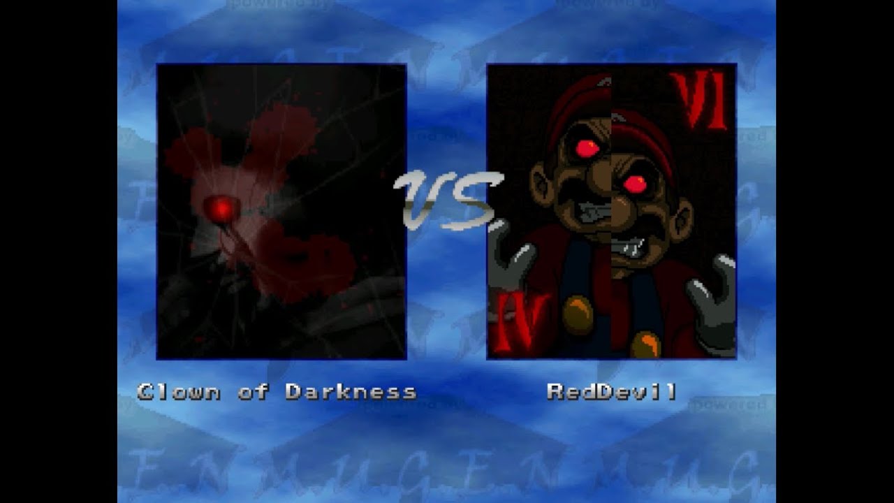 【MUGEN】RedDevil[Lv.6/6P] vs 13体の論外キャラ