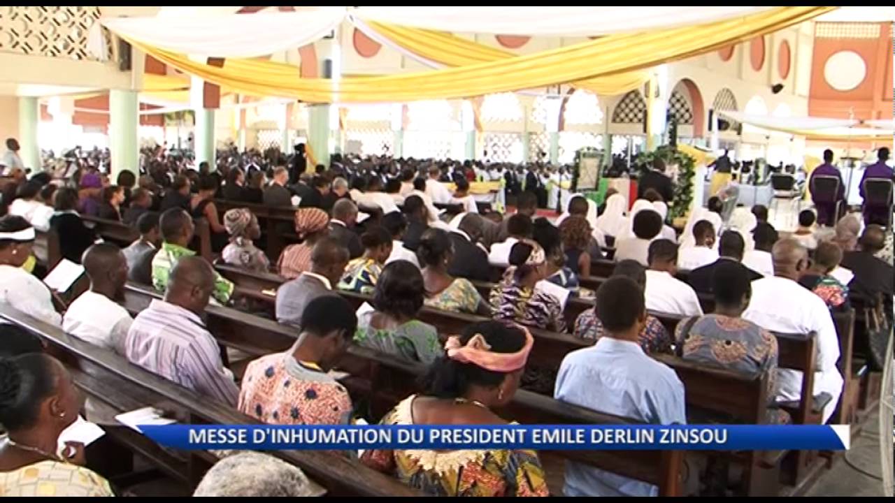 Retour sur la messe d'inhumation du Président Emile Derlin Zinsou