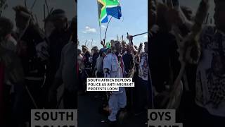 South Africa deploys police as anti-migrant protests loom | AFP