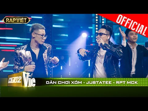 RPT MCK “hồi sinh” Jaytee của những xưa, bùng nổ với màn collab Dân Chơi Xóm | RAP VIỆT [Live Stage] | Foci