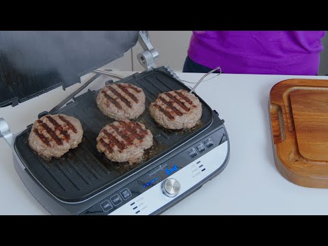 How to Use the Probe With the Deluxe Electric Grill & Griddle