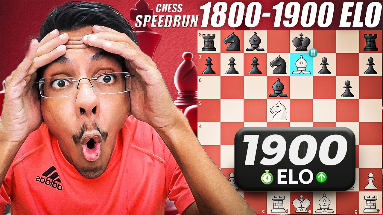 How I Went From 0 to 1900 Chess Elo in 4 Months | Chess Rating Climb ...