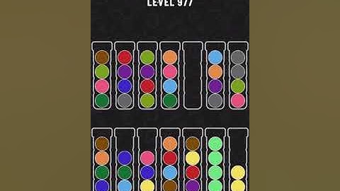 【Ball Sort Puzzle】Level.977