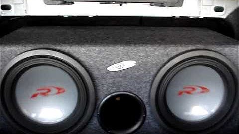 2 12 inch Alpine Type R(not broken in yet)