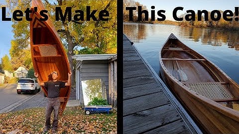 Cedar Strip Canoe Build - Part 1 - Woodworking