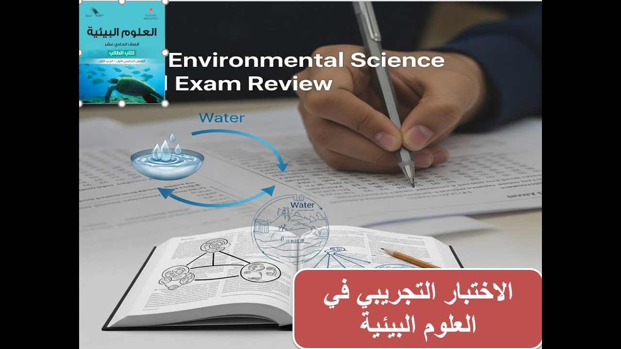 حلول امتحان العلوم البيئية (تجريبي) للصف الحادي عشر: دليلك الشامل للدرجة الكاملة! 🏆