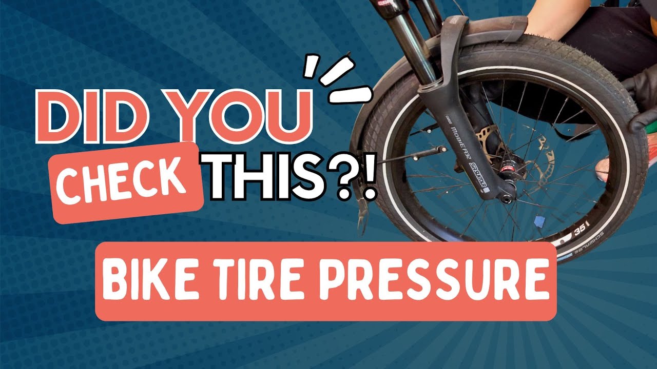 How to Check Bike Tire Pressure for Better Riding - YouTube