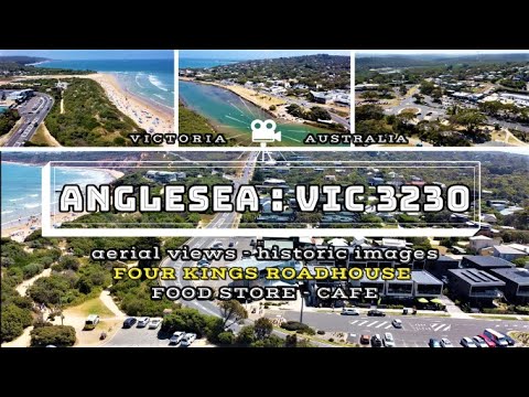 Aerial view - Historic images - Walkaround : Anglesea Victoria Australia