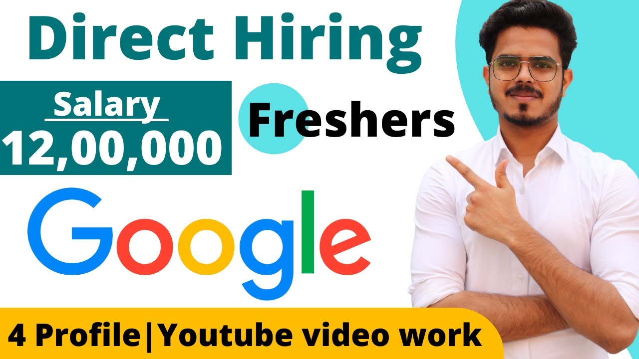 Google Recruitment 2021 🔥Youtube Video Review Work🔥 Freshers Latest