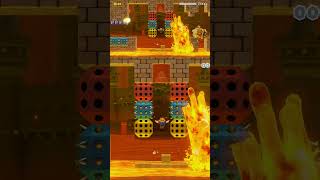 This Level Has A Very Strange Secret Area! Meowser's Final Castle (Super Mario Maker 2) #shorts