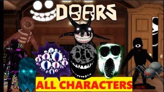 Roblox DOORS ALL MONSTERS NAME  Roblox Doors All Monsters Name