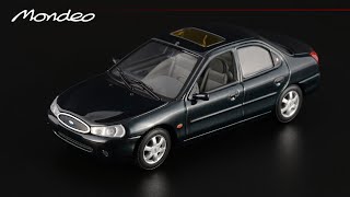 Лучший семейный автомобиль в мире: Ford Mondeo Mk II 1996 • Minichamps • Масштабные модели 1:43