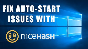 How To Get NiceHash To Auto-Start With Windows (Or Any Mining Software)