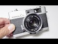 コニカ初代C35の使い方 How to use KONICA C35 the first 1970s Compact Camera