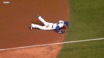 SF@CHC: Rizzo dives to rob Belt of a hit