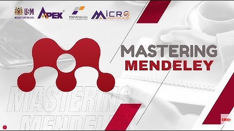 2025 | Mastering Mendeley | Teaser Montage
