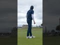 Marco Penge hits the Mini-mini driver on the 18th tee at The Old Course 😅
