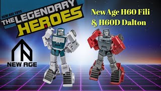 NewAge H60 Fili (Windcharger)& H60D Dalton (Tailgate) #transformers #newage #transformers40