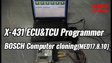 X-431 ECU&TCU Programmer | BOSCH computer cloning(MED17.8.10) | LAUNCH