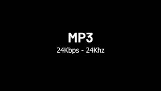 Opus vs MP3 at low bitrate (More example at the description)