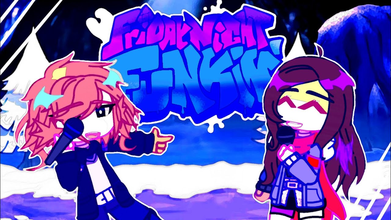 |Я устала это делать ;-;.|FNF battle with my friends|