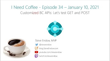 I Need Coffee: Episode 34:  Customized BC APIs:  Let