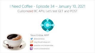 I Need Coffee: Episode 34:  Customized BC APIs:  Let's test GET and POST