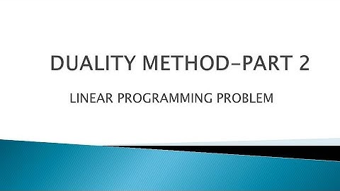 Duality Method - PART 2 |Linear Programming |Simplex Method | Management Science | M.com | Malayalam