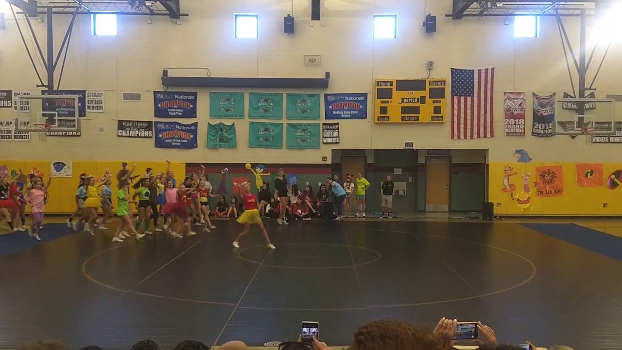 CLMS Cheer Cheer Disney Performance 18-19