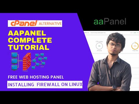 aaPanel Complete Tutorial || How to Install  and Configure Your Firewall On Linux VPS