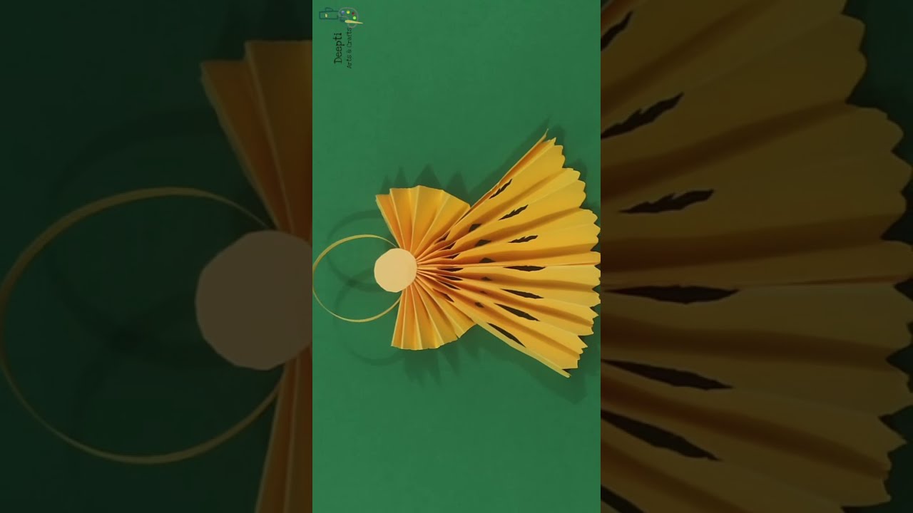 How To Make Paper Angel | DIY Christmas Angel With Paper 