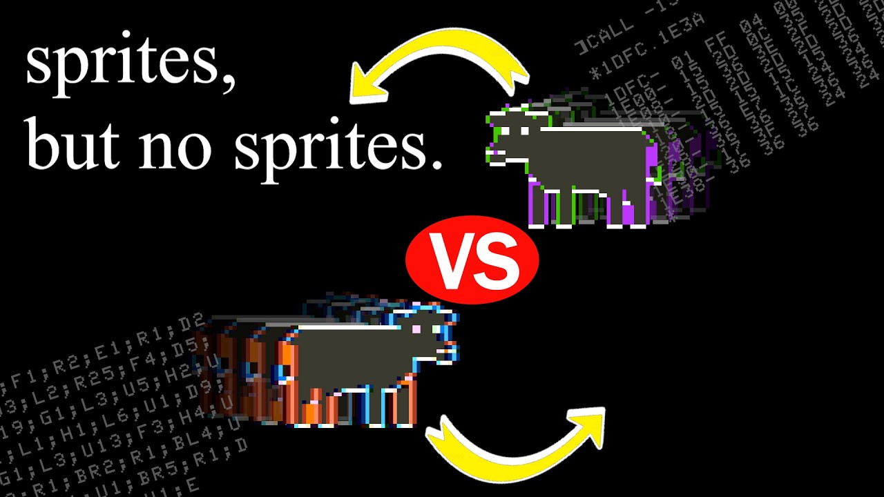 Приёмы анимации в BASIC 80-х: Apple II против CoCo