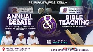 Opening Service| Bible Teaching & Annual Debate | Monday August 3, 2026 #IYCC26