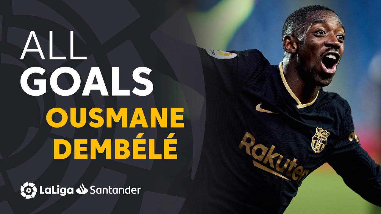 ALL GOALS Ousmane Dembélé LaLiga Santander