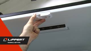 Refrigerator Guider Replacement on BCD-455WTE Everchill Refrigerator V1