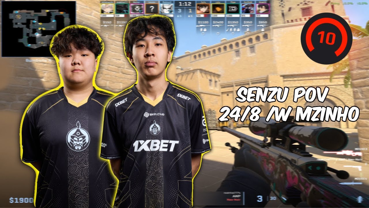 Senzu DOMINATES FACEIT LVL10!!! CS2 POV Senzu (24/8) (mirage) | Counter ...