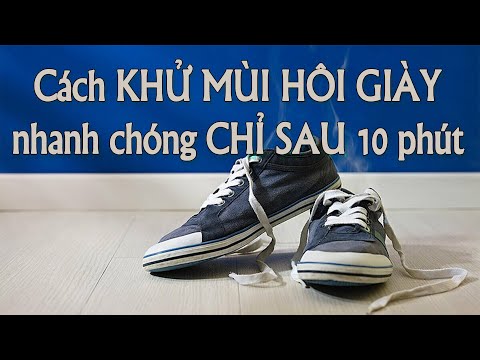 Video: Cách khử mùi hôi giày: 13 bước (có hình ảnh)