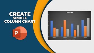 How to create a simple column chart in PowerPoint