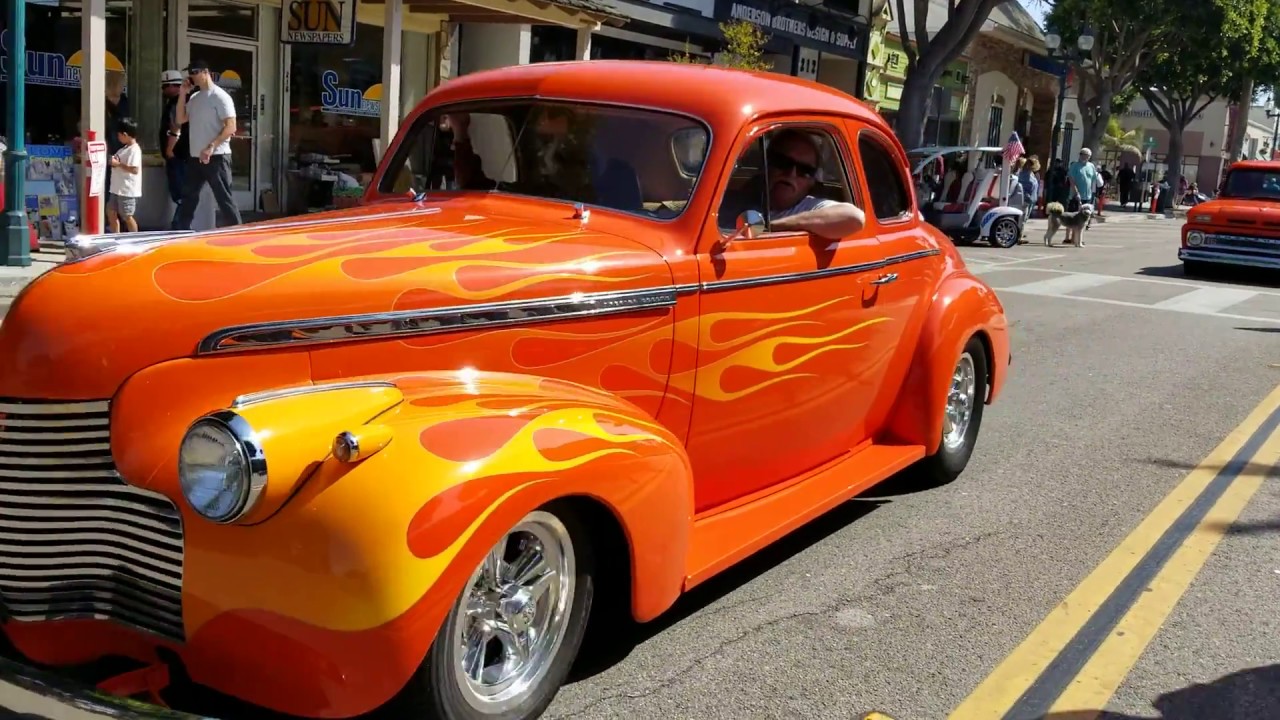 Cruise Seal Beach Car Show Exit Main St. on DANOVISION... YouTube