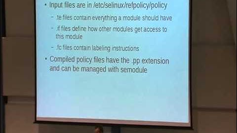 Securing Linux with SELinux